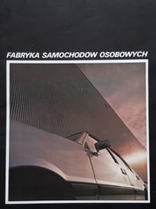 FSO Fabryka Samochodów Osobowych - prospekt folder reklamowy