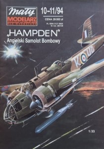 Mały Modelarz (1994) - 10-11/1994 - Samolot bombowy Hampden