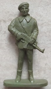Figurka żołnierzyk z PRL-u 036