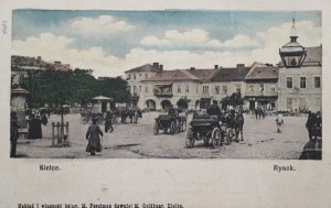 Pocztówka Kielce - Rynek