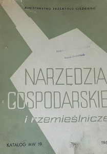 Narzędzia gospodarskie i rzemieślnicze - katalog plany schematy