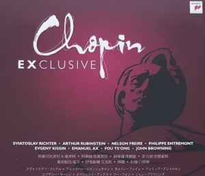 Chopin Exclusive - 2CD wyd. 2010 - Sviatoslav Richter, Arthur Rubinstein, Nelson Freire, Philippe Entremont, Yevgeny Kissin, Emanuel Ax, Fou Ts'Ong, John Browning