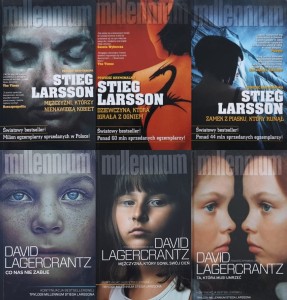 Larsson, Lagercrantz - Millennium - 6 książek - Mężczyźni, którzy nienawidzą kobiet - Dziewczyna, która igrała z ogniem - Zamek z piasku, który runął - Co nas nie zabije - Mężczyzna, który gonił swój cień - Ta, która musi umrzeć