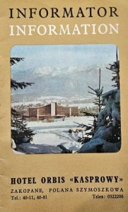 Hotel Orbis Kasprowy Zakopane - informator