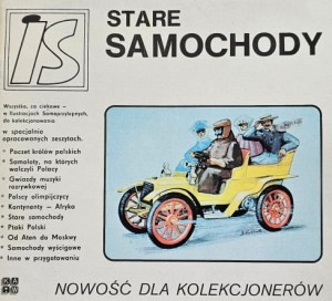 IS Ilustracje Samoprzylepne - Stare samochody - bez naklejek