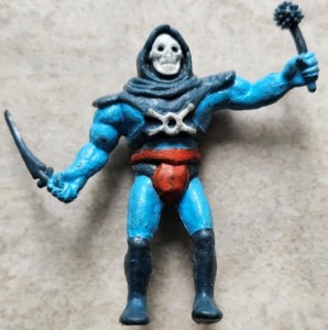 Szkieletor - He Man - figurka gumowa z PRL-u
