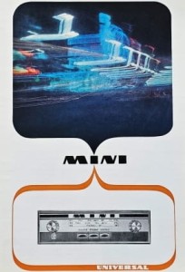 Unitra Universal odbiornik samochodowy MINI - folder reklamowy