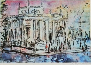 Karnet Krzysztof Zeydler-Zborowski - Warszawa Plac w Łazienkach