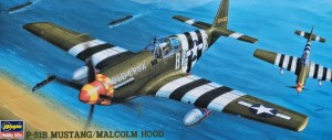 P-51B Mustang Malcolm Hood / 51608 Hasegawa 1:72