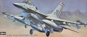 F-16A Plus Fighting Falcon / 02601 Hasegawa 1:72 + Rubber Wheels