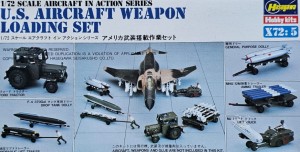 U.S. Aircraft Weapon Loading Set / X72-5 Hasegawa 1:72