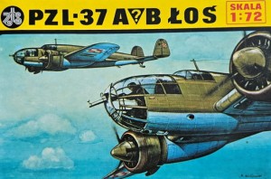 PZL-37 A/B Łoś / Plastyk 1:72  wyd. 1984