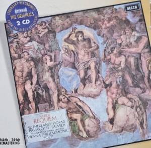 Verdi - Requiem  Quattro pezzi sacri - 2CD wyd. 2006 - Sutherland, Horne, Pavarotti, Talvela, Vienna State Opera Chorus, Vienna Philharmonic, Solti