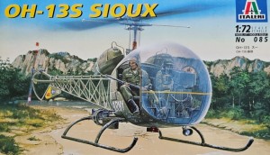 OH-13S Sioux / 085 Italeri 1:72 + Part S72-058