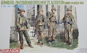Grenadiers Panzergrenadier Regiment 25 HJ Division Norrey-En-Bessin 1944 / 6110 Dragon 1:35