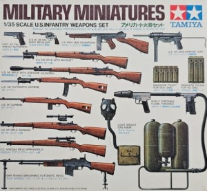 U.S. Infantry Weapons Set / 35121 Tamiya 1:35