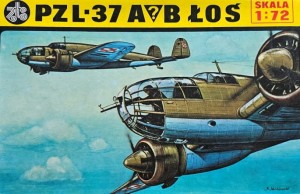 PZL-37 A/B Łoś / Plastyk 1:72 wyd. 1983