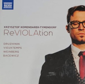 Krzysztof Komendarek-Tymendorf - ReVIOLAtion - CD wyd. 2020