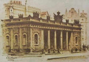 Pocztówka Jerzy Pawłowski - Poznań. Odwach - 1787 r.