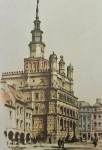 Pocztówka Jerzy Pawłowski - Poznań. Ratusz - XIII/XIV w.