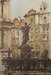 Pocztówka Jerzy Pawłowski - Poznań. Prozerpiny - 1766 r.
