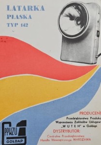 PPWZU Gołdap - Latarka płaska typ 142 - folder reklamowy