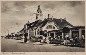 Pocztówka Świnoujście - Seebad Swinemunde - Kurhaus