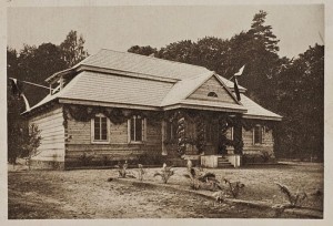 Pocztówka Schronisko P.T.K. nad Świtezią - fot. H. Poddębski