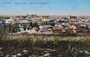 Pocztówka Kraków - Ogólny widok