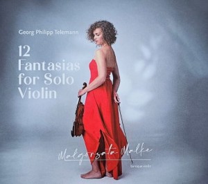 Małgorzata Malke - G. P. Telemann: 12 Fantasias for Solo Violin - CD wyd. 2022
