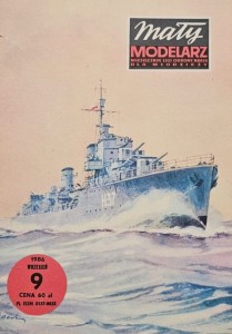 Mały Modelarz (1986) - 09/1986 - Niszczyciel ORP Garland