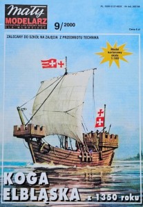 Mały Modelarz (2000) - 09/2000 - Koga elbląska z 1350 roku