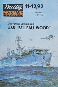 Mały Modelarz (1992) - 11-12/1992 - Lotniskowiec USS Belleau Wood 