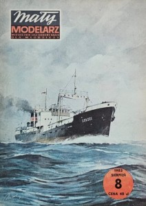 Mały Modelarz (1983) - 08/1983 - Rudowęglowiec Sołdek