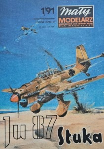 Mały Modelarz (1991) - 01/1991 - Samolot Junkers Ju 87B Stuka