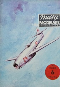 Mały Modelarz (1982) - 06/1982 - Samolot Jak-23