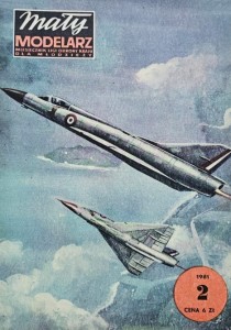 Mały Modelarz (1981) - 02/1981 - Samolot MP 550 Mirage III C