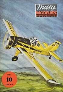 Mały Modelarz (1981) - 10/1981 - Samolot PZL 106-A Kruk