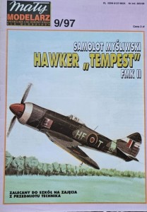 Mały Modelarz (1997) - 09/1997 - Hawker Tempest FMK II
