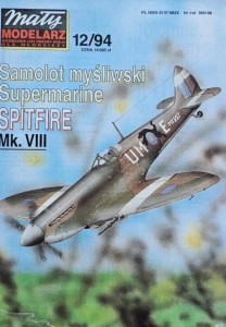 Mały Modelarz (1994) - 12/1994 - Spitfire Mk.VIII