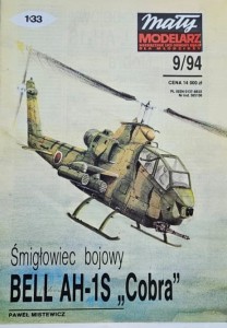 Mały Modelarz (1994) - 09/1994 - Śmigłowiec Bell AH-1S Cobra