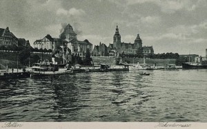 Pocztówka Szczecin - Stettin - Hakenterrasse