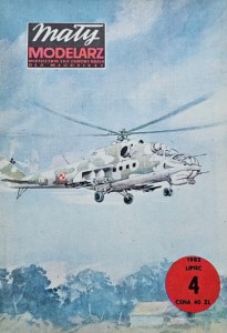 Mały Modelarz (1982) - 04/1982 -  Śmigłowiec Mi-24