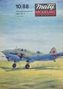 Mały Modelarz (1988) - 10/1988 -  Samolot Ił-4