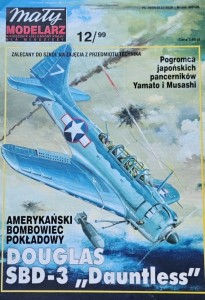 Mały Modelarz (1999) - 12/1999 - Douglas SBD-3 Dauntless