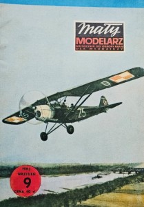 Mały Modelarz (1983) - 09/1983 - Samolot RWD-8 PWS