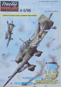 Mały Modelarz (1996) - 04-05/1996 - Ju-87 G-2