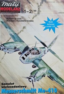 Mały Modelarz (1999) - 01-02/1999 - Messerschmitt Me-410