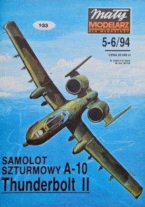Mały Modelarz (1994) - 05-06/1994 - Samolot szturmowy A-10 Thunderbolt II 