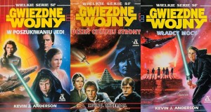 Star Wars - Kevin J. Anderson - Trylogia Akademii Jedi: 1. W poszukiwaniu Jedi, 2. Uczeń ciemnej strony, 3. Władcy Mocy